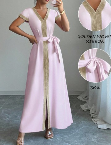 Rochie maxi Shein, roz