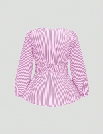 Cămașă Shein Curve+, roz