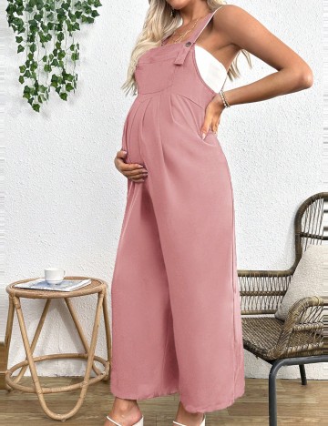 Salopetă lungă Shein, roz