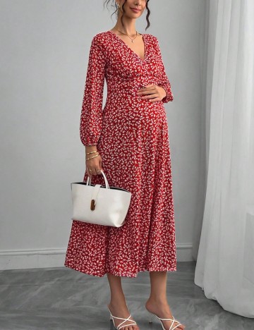 Rochie maxi Shein, roșu