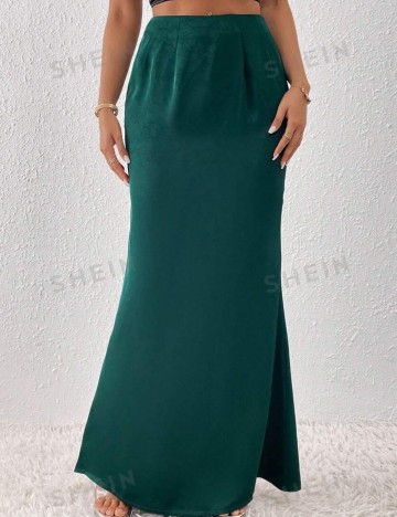 Fustă maxi Shein, verde