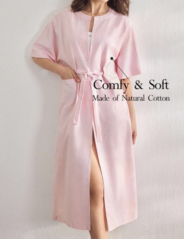 Rochie midi Shein, roz