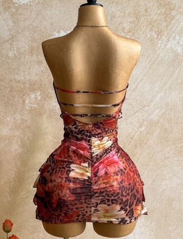 Rochie mini Shein, mix culori