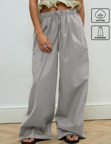 Pantaloni Shein, gri