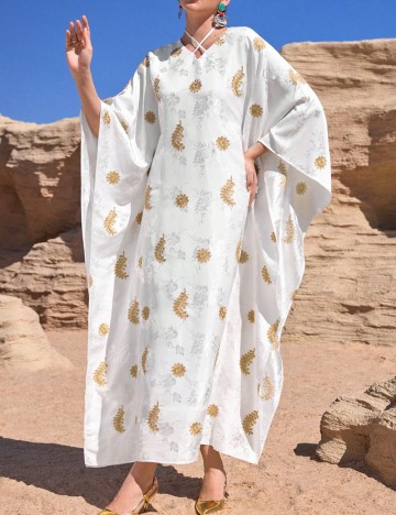 Rochie maxi Shein, mix culori