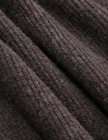 Rochie tricotată Shein DAZY, maro