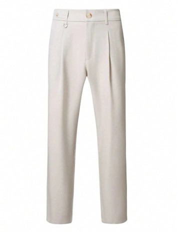 Pantaloni Shein MANFINITY, bej