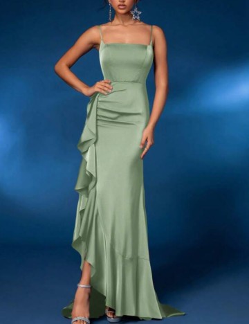 Rochie maxi Shein, verde