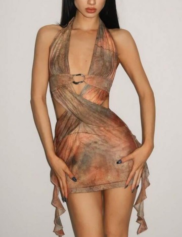 Rochie mini Shein, mix culori