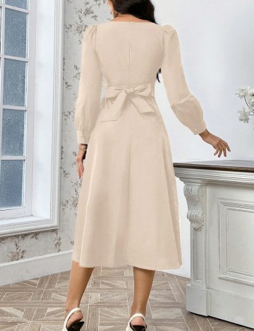 Rochie midi Shein, crem