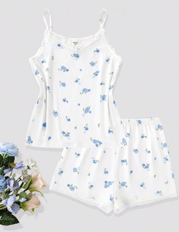 Compleu pijamale Shein, mix culori