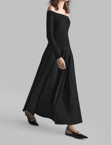 Rochie maxi Shein, negru