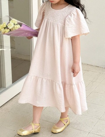 Rochie midi Shein, roz