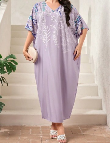 Rochie maxi Shein Curve+, mov