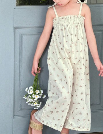 Salopete Shein, crem