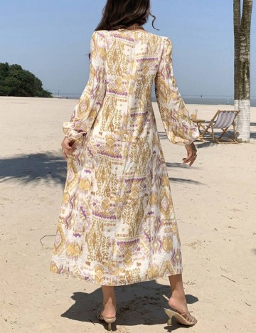 Rochie midi Shein, mix culori