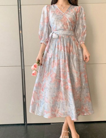 Rochie midi Shein DAZY, mix culori