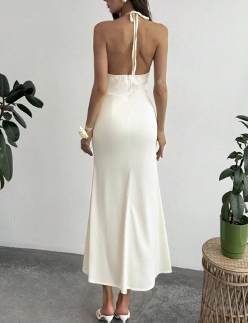 Rochie midi Shein, crem