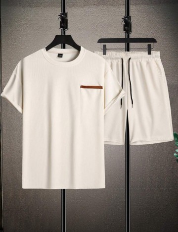 Compleu Shein MANFINITY, crem