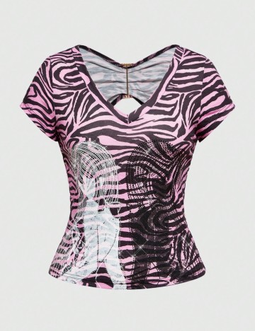 Tricou Shein, mix culori