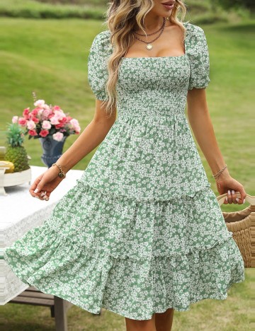 Rochie mini Shein, verde
