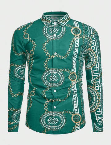 Cămașă Shein MANFINITY, mix culori