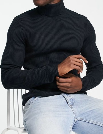 Pulover ASOS, bleumarin