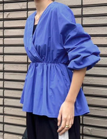 Cămașă Shein FRIFUL, albastru