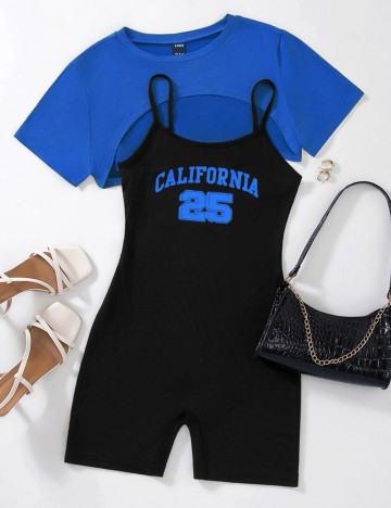 Compleu Shein, mix culori