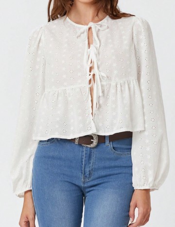 Cămașă Shein, alb