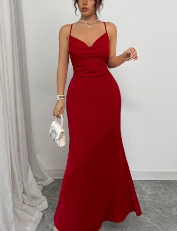 Rochie maxi Shein, roșu