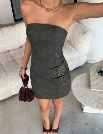 Rochie mini Shein, gri