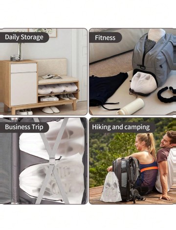 Set saci impermeabili Shein, transparent