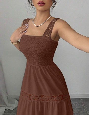 Rochie midi Shein, maro