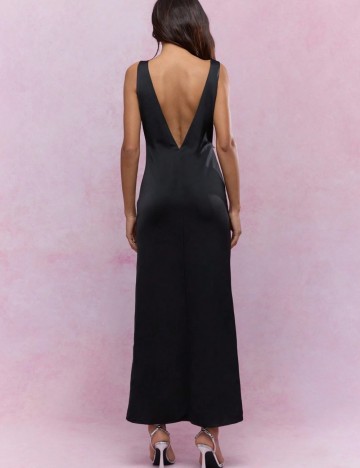 Rochie maxi Shein Missguided, negru