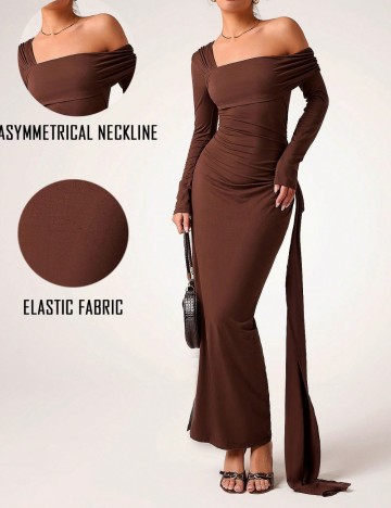 Rochie maxi Shein, maro