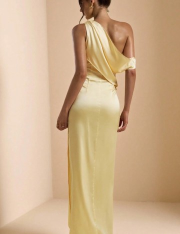 Rochie midi Shein, galben