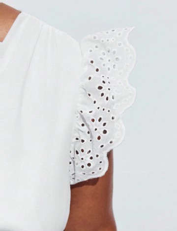 Rochie midi Shein Curve+, alb