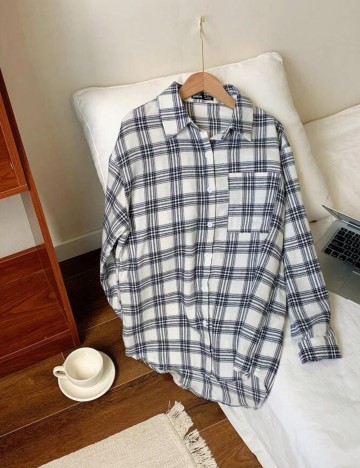 Cămașă Shein Curve+, mix culori