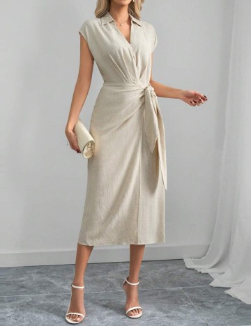 Rochie midi Shein, bej