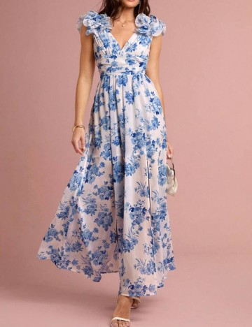 Rochie midi Shein, mix culori