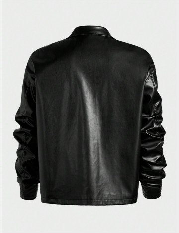 Jachetă Shein MANFINITY, negru