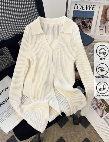 Cardigan Shein, crem