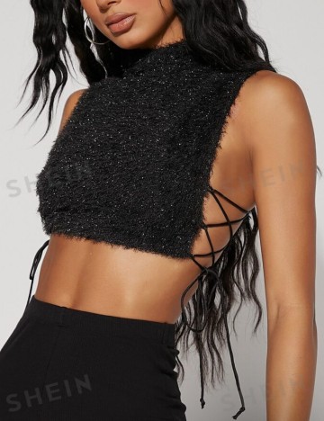 Top Shein, negru