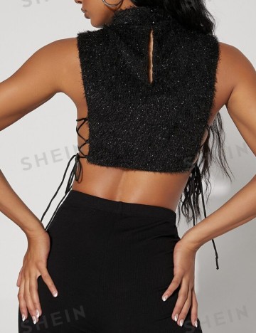 Top Shein, negru