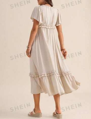 Rochie midi Shein, bej