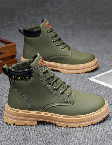 Ghete cu șireturi Shein, mix culori