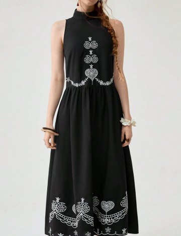 Rochie maxi Shein, negru