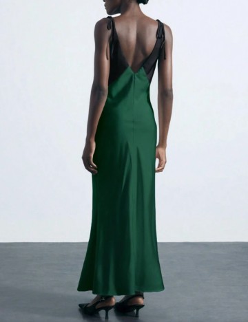 Rochie maxi Shein MAIJA, verde