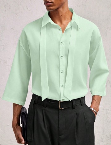 Cămașă Shein, verde